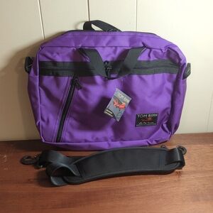 TOM BIHN Daylight Briefcase, Alphaviolet Ballistic/Viridian Ballistic